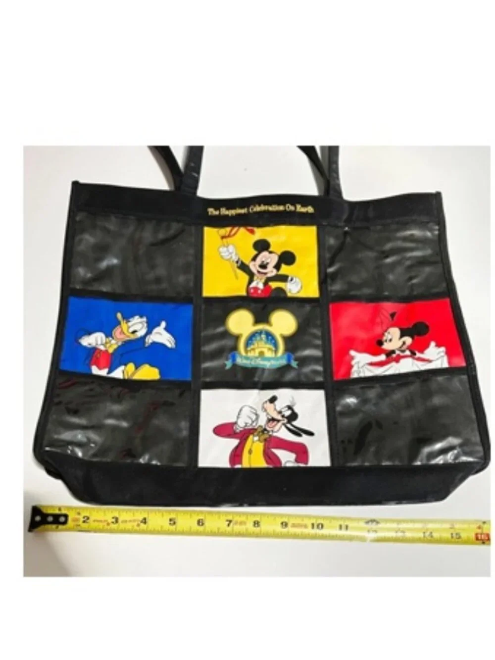 Walt Disney World Happiest Celebration on Earth / Kodak Photo Tote Bag 16” x 14”